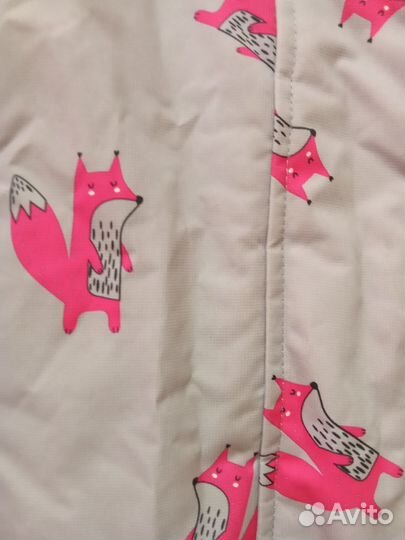 Зимний костюм для девочки 104, как новый