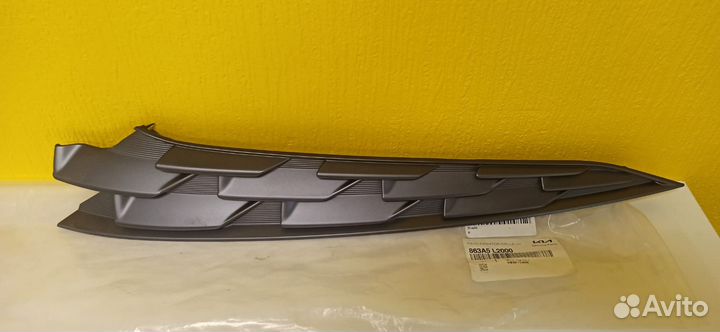 Молдинг бампера переднего левый KIA K5 863A5L2000