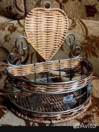 Корзина плетёная сувенир