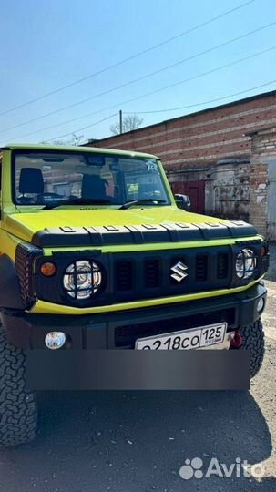 Накладки на передние фары для Suzuki Jimny