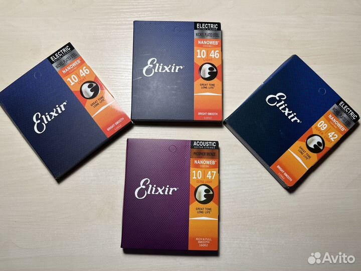 Струны для гитары elixir