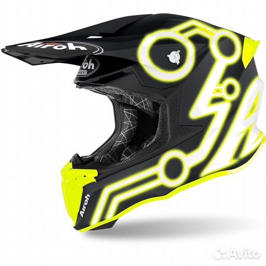 Шлем Airoh Twist 2.0 (Neon Yellow Matt, XL (61-62)