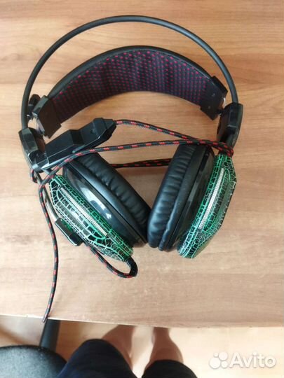 Игровые наушники oklick HS-L500G toxic