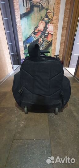 Хоккейный баул-рюкзак на колесах Fisher