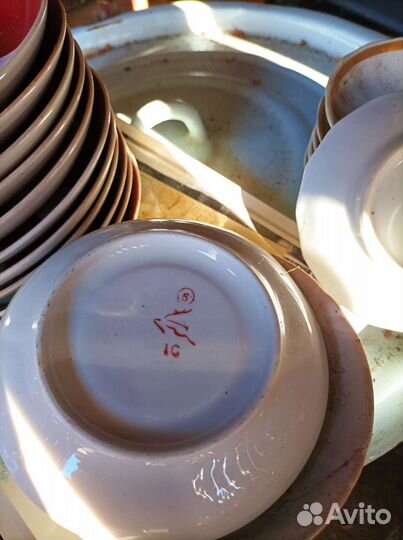 Чайные блюдца СССР