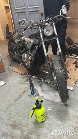 Мотоцикл по запчастям steed