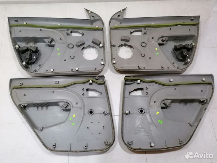 Обшивки дверей (карты) для Renault Logan 2005-2014