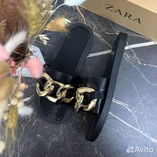Шлёпанцы Zara