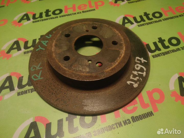 Диск тормозной suzuki SX4 YA41S задний 280 мм