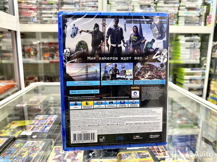 Игра Watch Dogs 2 игра для Ps 4 Новый