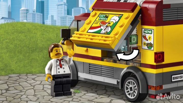Конструктор 10648 Фургон-пиццерия