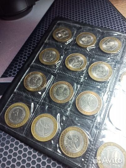 Юбилейные монеты десятки (биметалл)