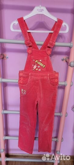 Вельветовый комбинезон