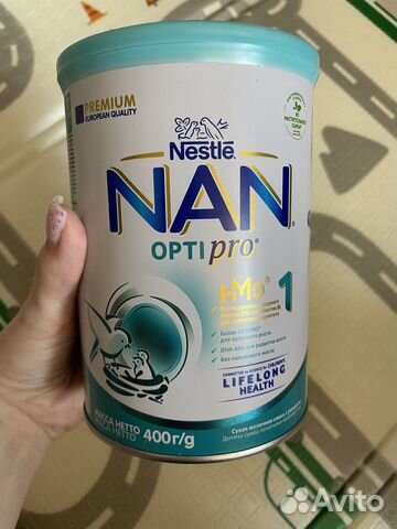 Детская молочная смесь nan