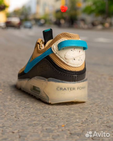 Air Max Terrascape 90 Wheat Gold Blue Lightning