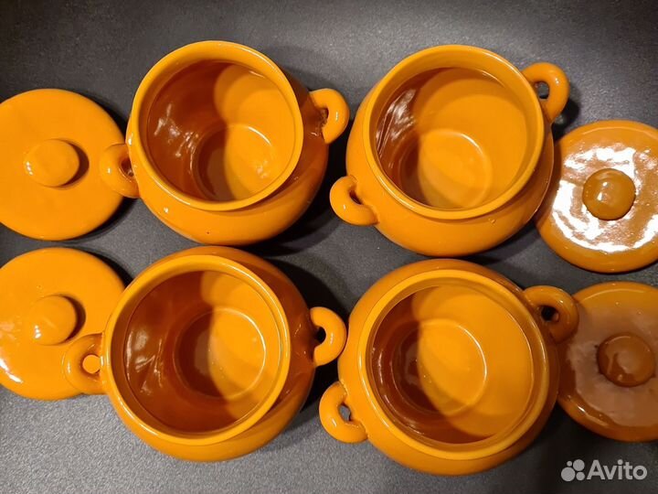 Горшоки керамические для запекания