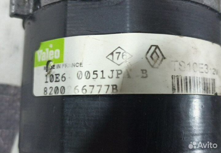 Стартер б/у для Renault Megane (8200266777)