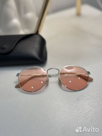 Очки ray ban RB3447 розовые