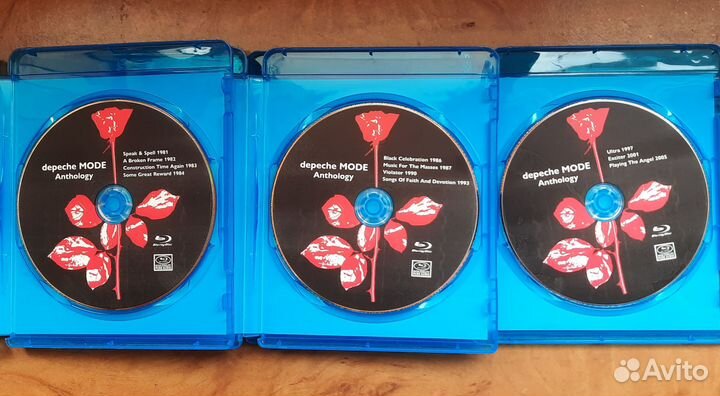 Depeche Mode - антология из 11 альбомов на Blu-Ray