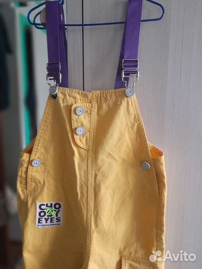 Джинсовый комбинезон летний