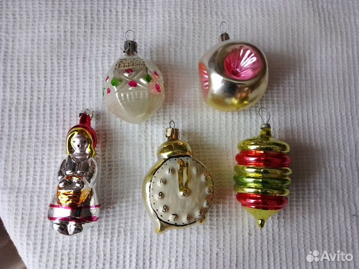 Елочные игрушки СССР