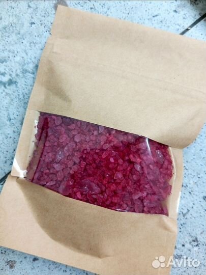 Морская соль для ванны с шиммером