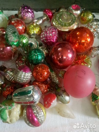 Новогодние советские игрушки.продам одним лотом