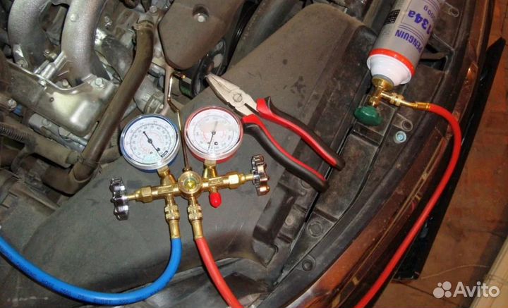 Заправка кондиц. Honda Accord 2015-2019