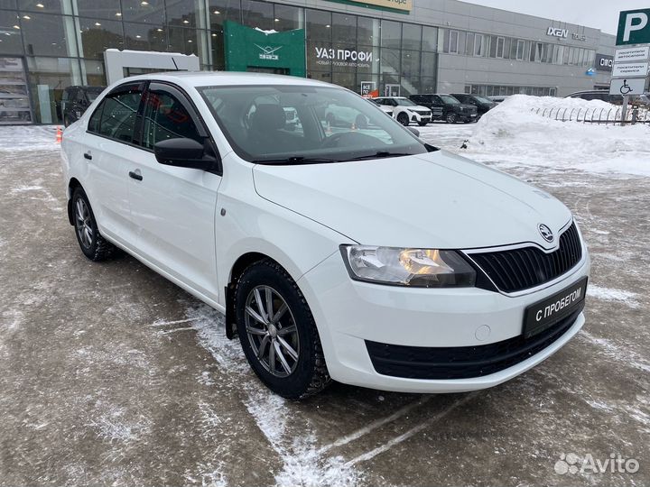 Skoda Rapid 1.6 МТ, 2016, 130 000 км
