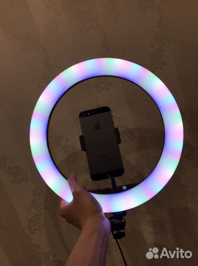 Новая кольцевая лампа от 26 см + штат диод арт994