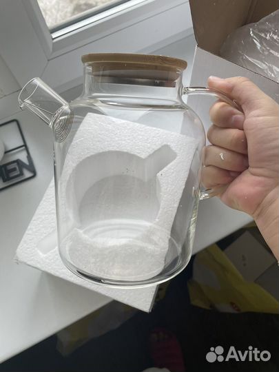 Чайник заварочный стеклянный 1,5 л