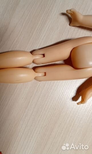 Кукла шарнирная СССР Красная шапочка