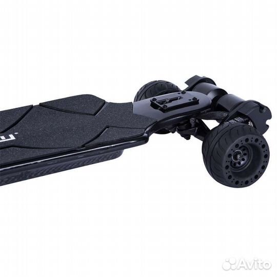 Скейтборд с мотором, ременный привод, бамбук