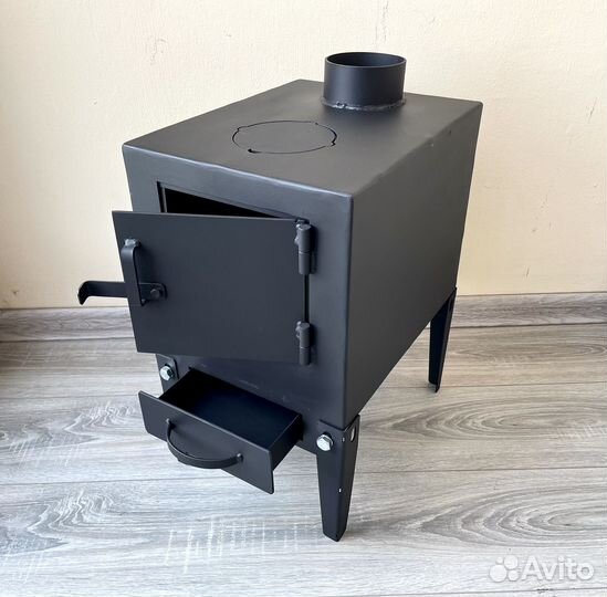 Печь буржуйка отопительная для дома, дачи, гаража