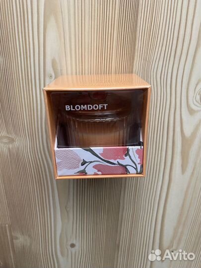 Бломдорф Икеа свеча 1 шт оранжевая