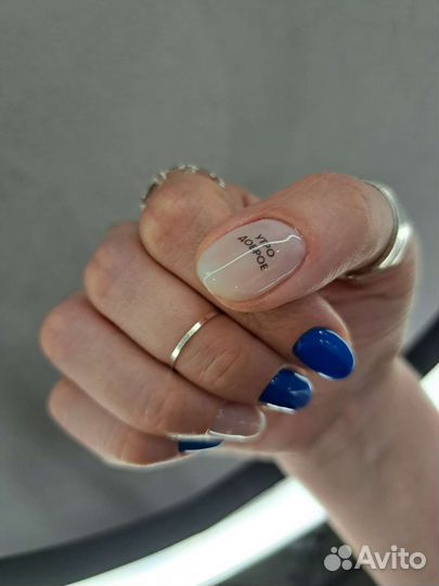 Маникюр гель лак