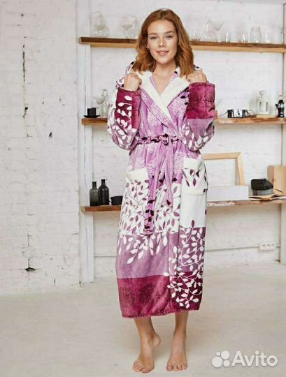Халат женский теплый новый