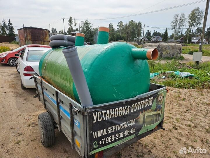 Септик 5 кубов для дачи