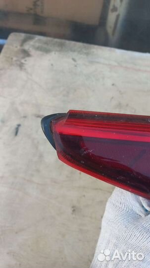 Фонарь левый наружный kia rio 4