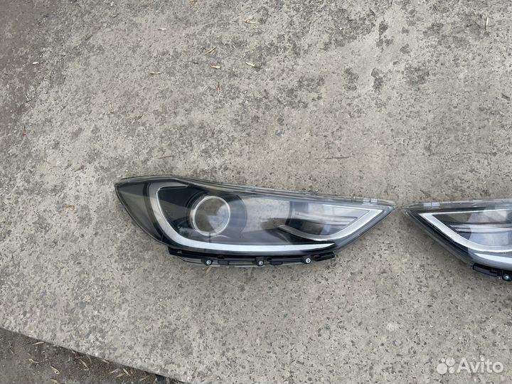 Стекло для фары hyundai elantra 6 с 2015-2019г