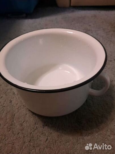 Горшок детский эмалированный