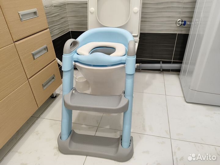 Сидушка на унитаз со ступенькой