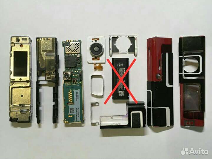 Для Nokia 7280 разбор детали запчасти корпус аккум