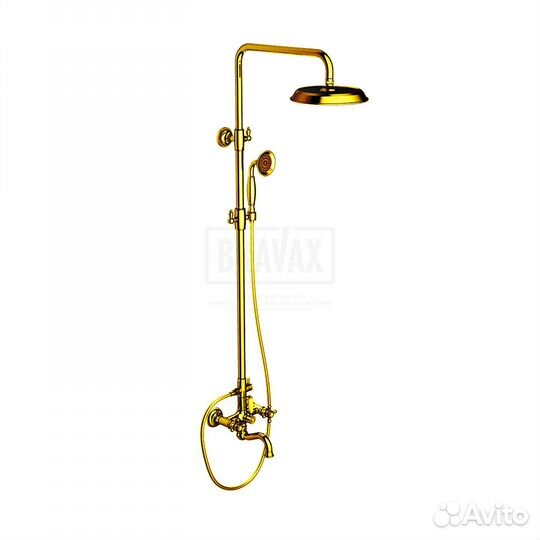 Смеситель для раковины золотой