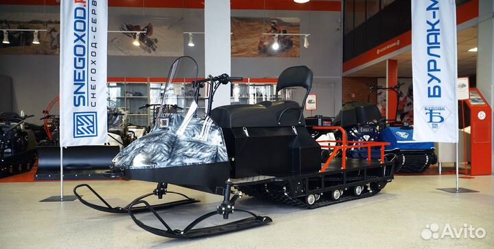 Мотобуксировщик Бурлак Егерь Экспедитор 18.5 л.с