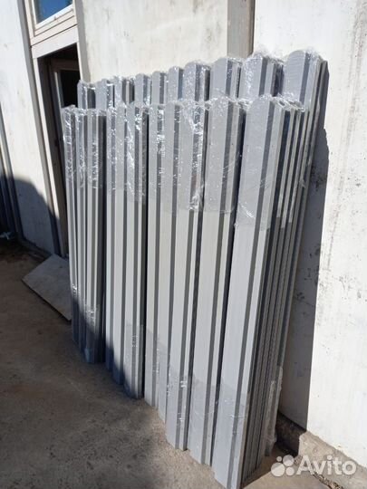 Металлический штакетник 1.5 метра