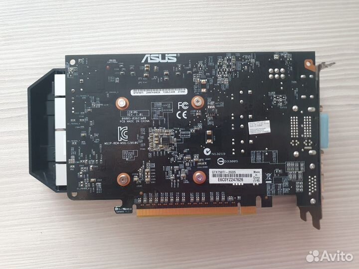 Видеокарта nvidia Geforce GTX 750 Ti 2GB