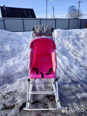 Детские санки коляска