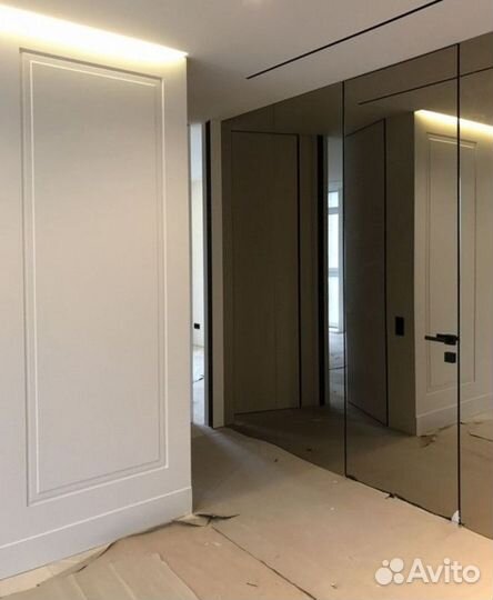 Межкомнатные двери скрытого монтажа эмаль