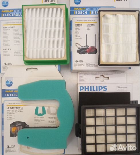 Фильтра для пылесосов